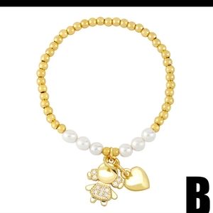 Girl Mom Bead Bracelet